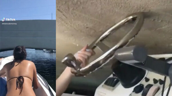 Bootje met vrouwen vs een behoorlijk lage brug: place your bets