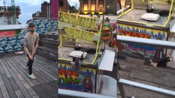 Kermisspringer ligt na dappere poging nog steeds in de kreukels