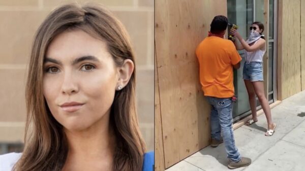 Journalist Fiona Moriarty-McLaughlin faket wederopbouw voor de likes