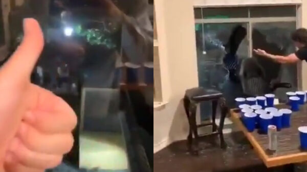 Duimpje omhoog voor BLM-demonstranten eindigt in gebroken ruiten