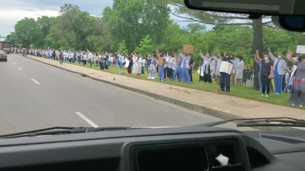 Ziekenhuispersoneel in St. Louis staat massaal achter Black Lives Matter