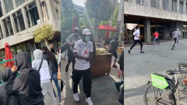 Ook tijdens de demonstratie in Rotterdam werden er dingen vernield