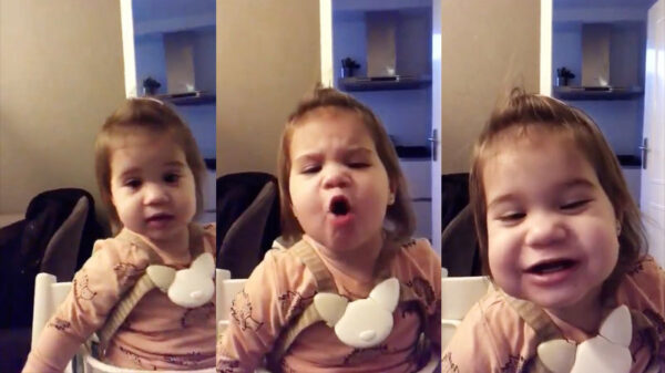 Mia's eerste woordje is niet 'mama' maar kangoeroe!