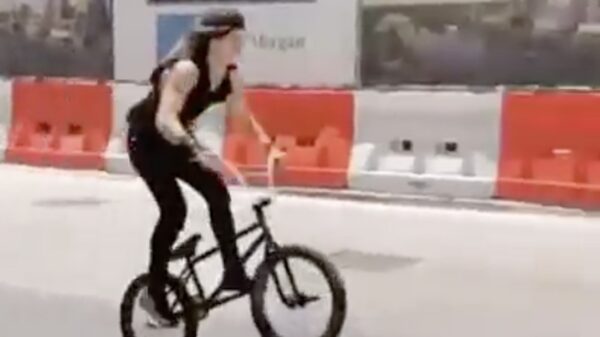 BMX-bink kan op zoek naar een nieuwe fiets