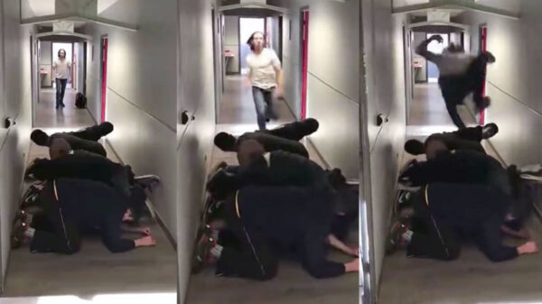 "Wedden dat ik supermakkelijk over 5 man kan springen!"