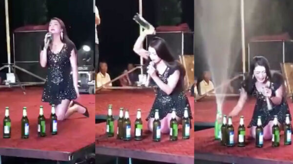 Low budget-zangeres zorgt voor haar eigen special effects