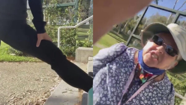 Karen gaat flink uit d'r dak vanwege rekkende en strekkende hardloopster