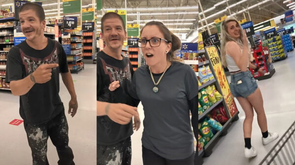 Tokkie verdedigt haar man die een minderjarig meisje met haar billen complimenteert