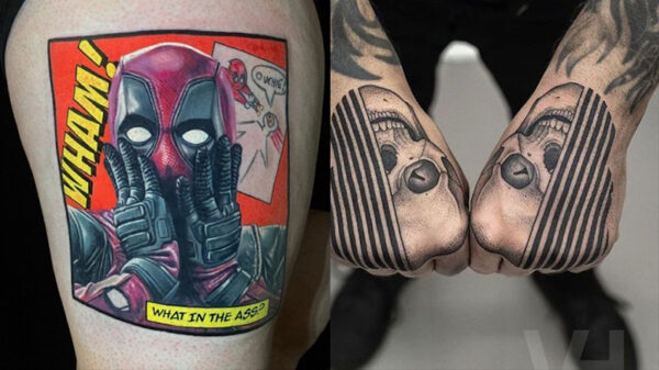 Liefhebbers van tatoeages komen weer volledig aan hun trekken (100)