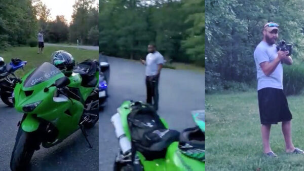 Motorrijders met geweer bedreigd omdat ze even pauzeerden