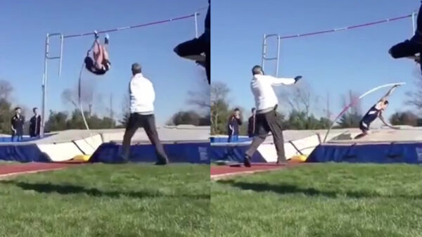 Polsstokhoogwerpen zou een Olympische sport moeten worden