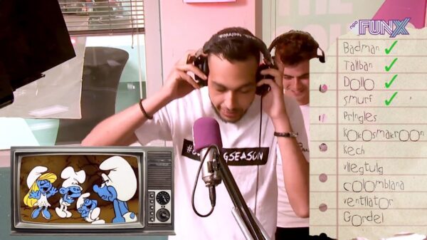 Gewoon even een dikke freestyle-sessie van Dani bij FunX