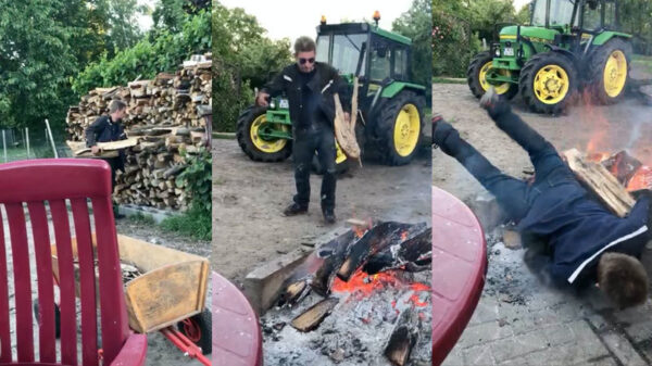 Soms kun je beter zelf dat hout op het vuur gooien