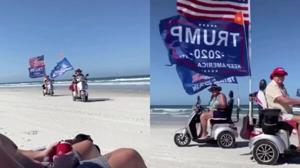 Dit zijn de meest Amerikaanse strandbezoekers die je ooit zult zien