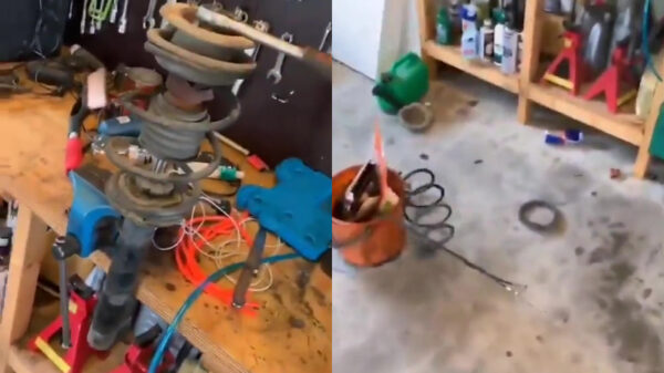 Ooit geweten hoeveel druk er op een schokdemper staat?