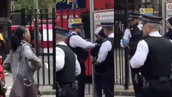 Engelse omstanders boos vanwege het onnodig fouilleren van jongeman