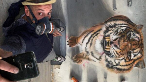 Graffitikunstenaar SCAF maakt gruwelijk vette 3D-graffiti (2)