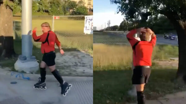 De meest gracieuze skeelerbink die je vandaag zult zien