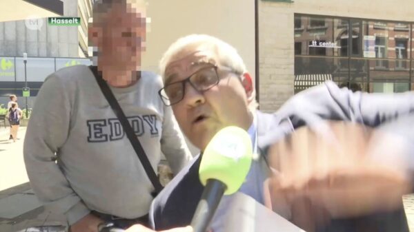 Bezopen Belg rijdt burgemeester van Hasselt opzettelijk aan tijdens interview
