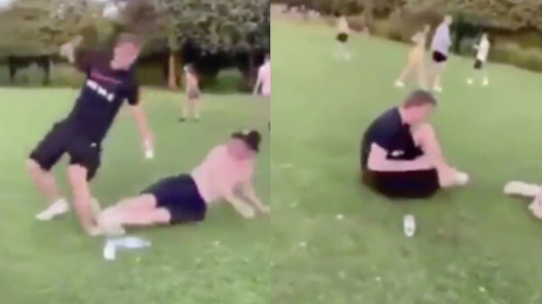 Grappig bedoelde sliding eindigt in pijnlijke gebroken enkel