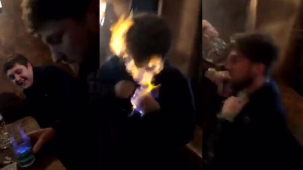 IJskoud biertje redt het gezicht van deze shotjeszuipende faalhaas