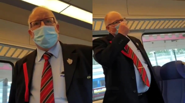 Vrouw uit trein van NS gezet omdat ze geen mondkapje droeg