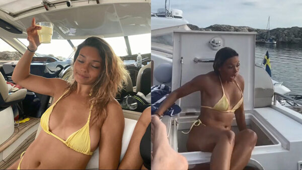 Feestbeest maakt op een zeilboot een behoorlijke klapper naar beneden