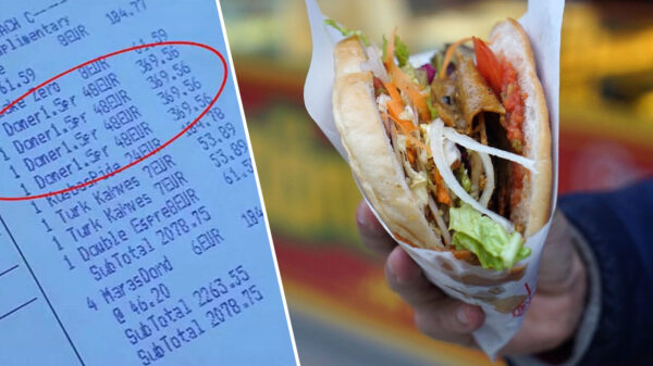 Coronacompensatie: toeristen in Turkije tikken €48,- voor broodje kebab af