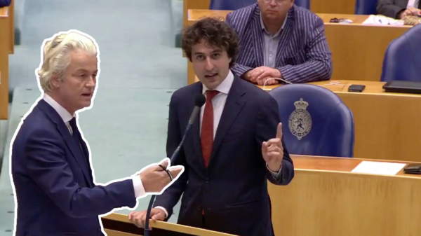 Jesse Klaver probeert punt te maken bij Wilders over te 'witte' Tweede Kamer