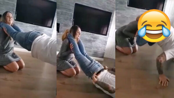 Even indruk maken op je vriendin met een setje pushups