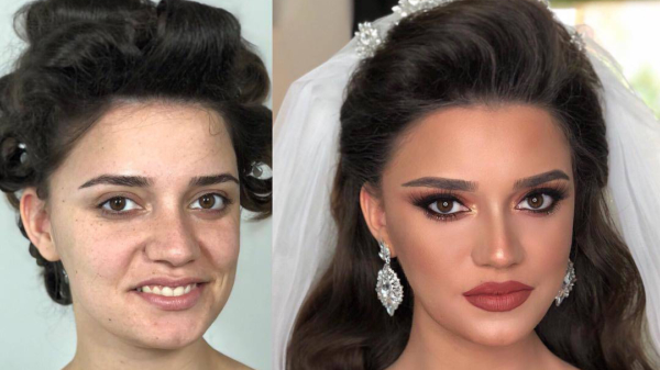 Dankzij make-up word je zelfs op je trouwdag belazerd