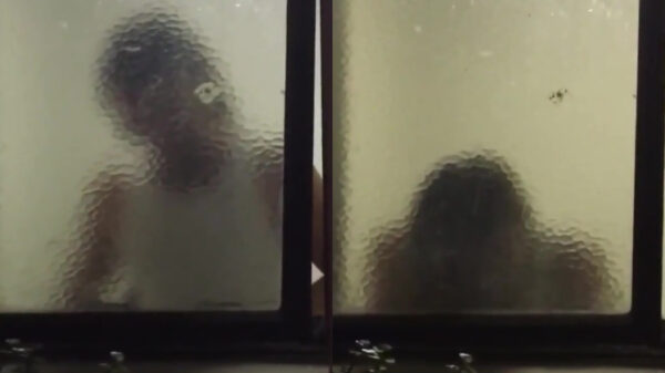 Chick denkt even onzichtbaar een lekker lijntje te doen