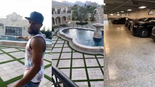 Floyd Mayweather showt zijn landhuis inclusief een garage met een dozijn supercars