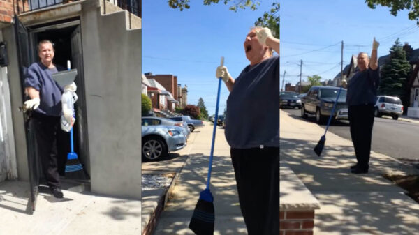 Een verdwaalde ladder blijkt een prima reden om compleet te flippen