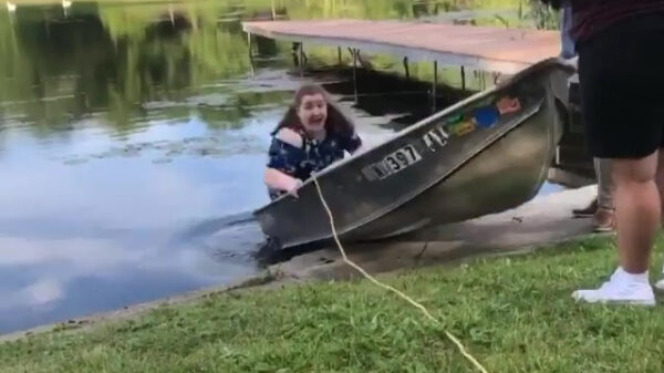 Gewichtsverdeling blijkt best belangrijk bij het in een bootje stappen