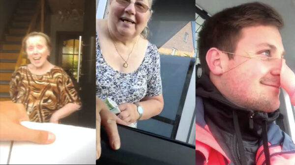 Vlaamse pakketbezorger heeft blijkbaar de leukste baan ter wereld