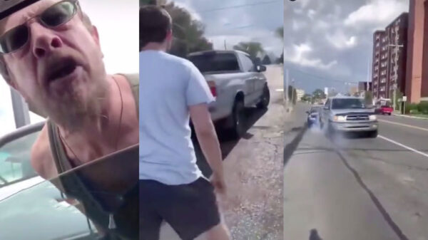 Na een verkeersfittie met deze 'echte man' kan je je auto afschrijven