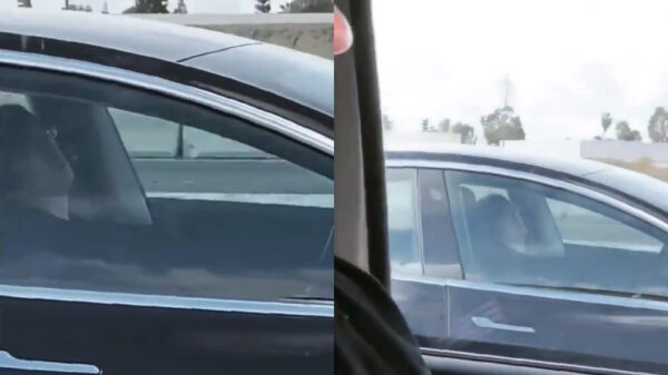 Dankzij Tesla's autopilot doe je een heerlijk tukje op de snelweg