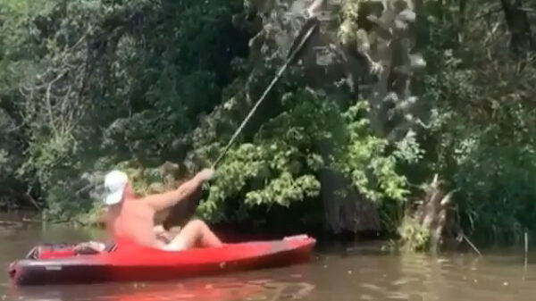 Kanovaarder maakt kennis met een heleboel beestjes tegelijk