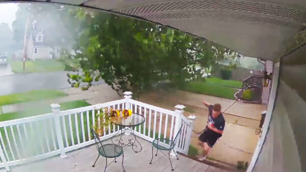 Note to self: ga tijdens een storm niet naar buiten