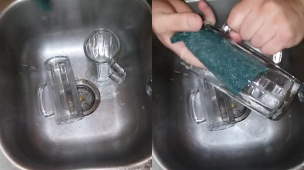 Dankzij deze afwas-lifehack worden je glazen weer brandschoon