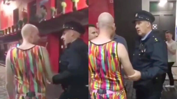 Gelukkig zijn er in Ierland ook nog politieagenten met een gevoel voor humor