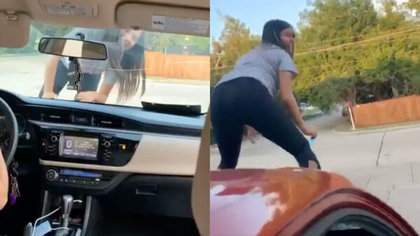 Autoruit is niet bestand tegen een twerksessie