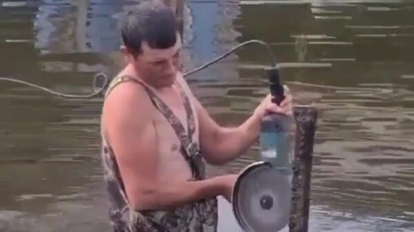 Slijpen gaat in Rusland met gevaar voor eigen leven