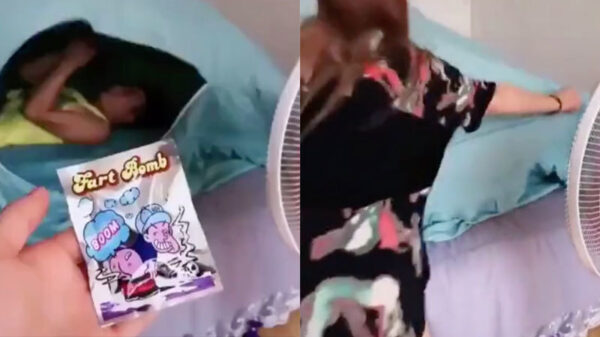 Door je moeder op een stinkbom worden getrakteerd