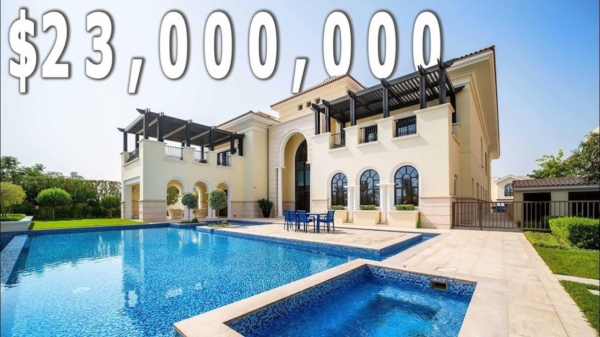 Royale mansion in hartje Dubai staat te koop voor slechts 23 miljoen dollar