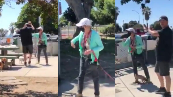 Karen peppersprayt man omdat hij in een park zonder mondkapje zat te eten