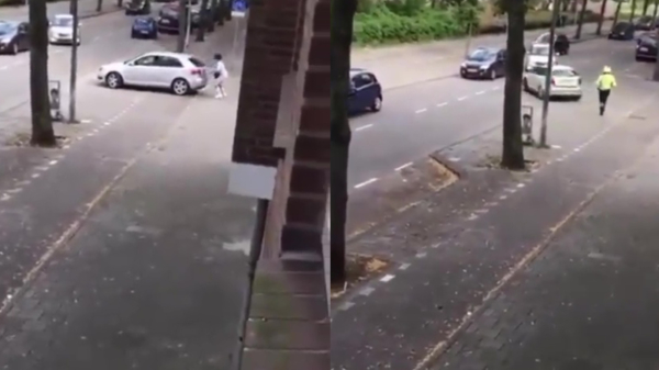 Scooterboefje ontsnapt aan politie door in kofferbak te klimmen
