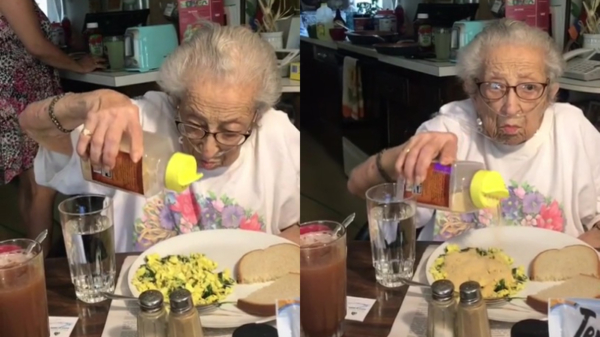 Oma houdt nogal van gekruid eten
