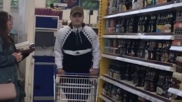 Note to self: winkelwagens zijn alleen voor boodschappen